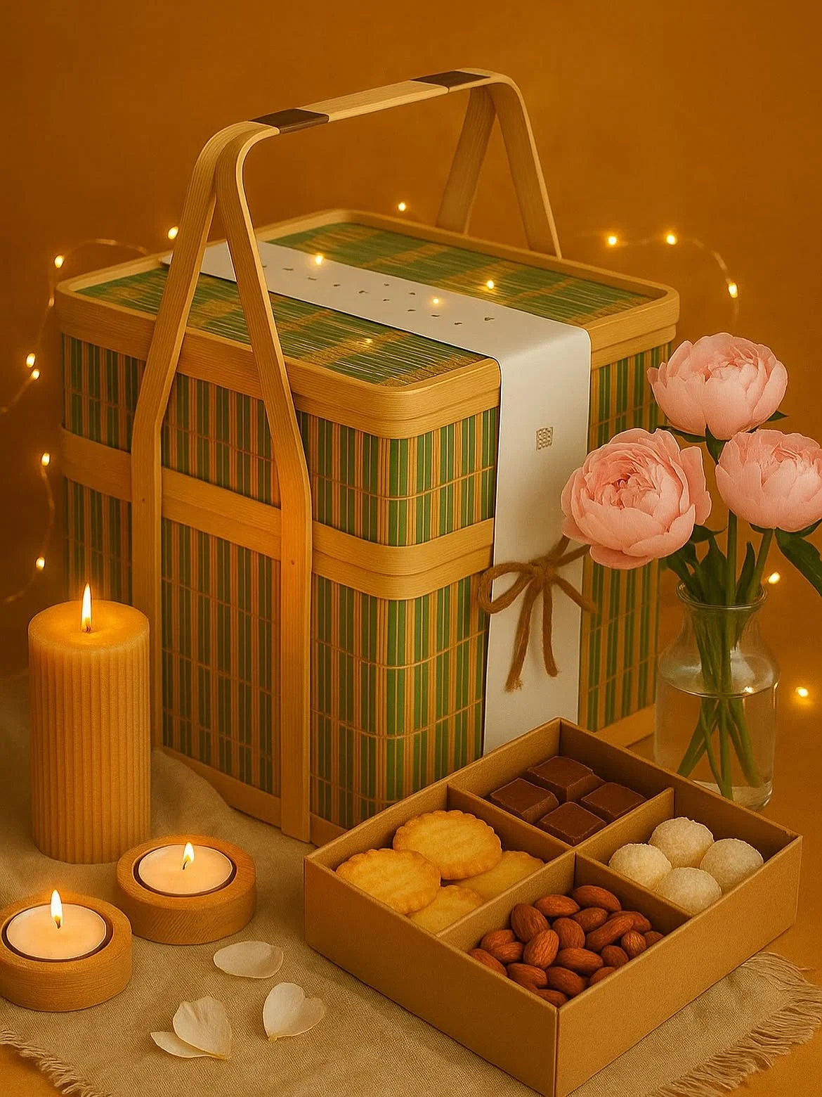 Bounty & Weave Gift Box — Artisan Woven Packaging
