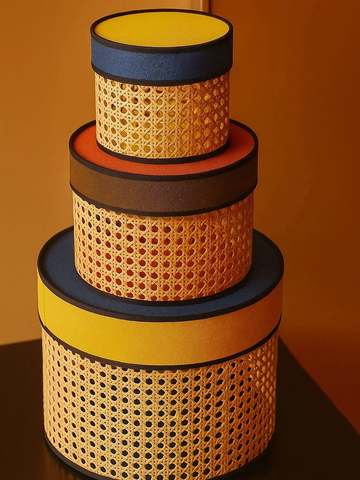 Round Stacked Box — Colour Series