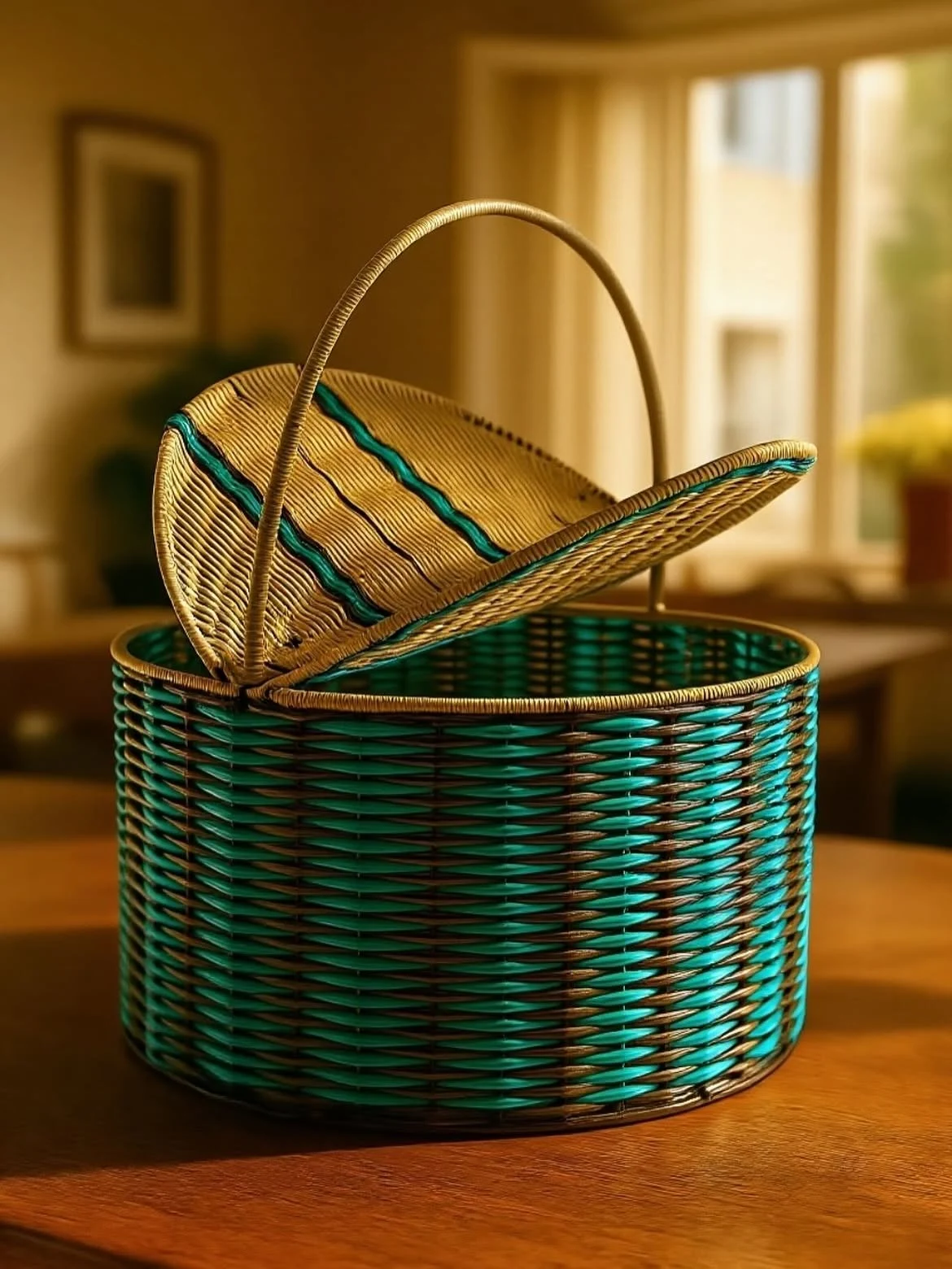 Oval Picnic Basket