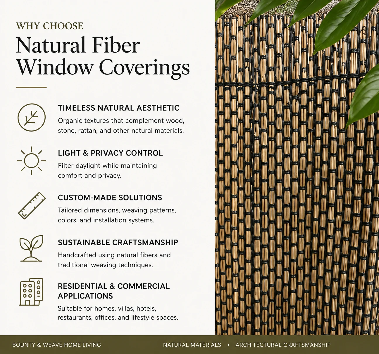 Pandanus Weave Blind